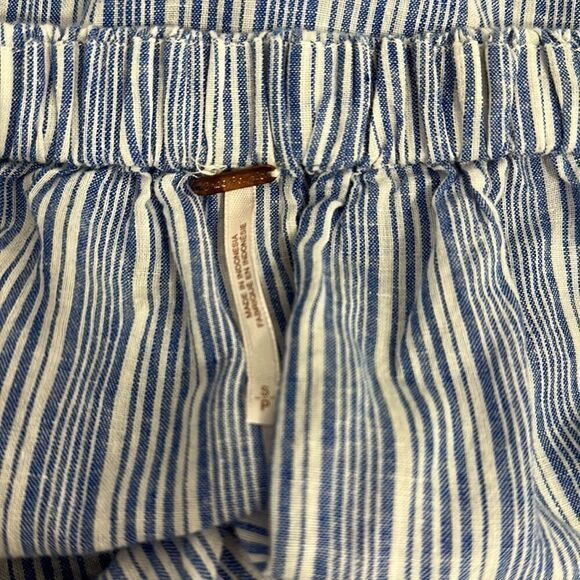 Free People Hello There Beautiful Striped Off The Shoulder Top Size S - Picture 5 of 8